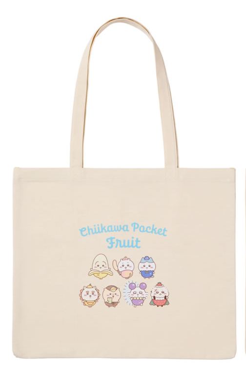 [Pre-order] "Chiikawa" Chiikawa Pocket Fruit Tote Bag