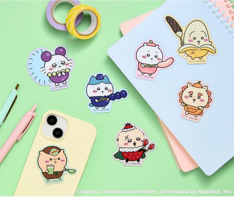 [Pre-order] "Chiikawa" Chiikawa Pocket Fruit Sticker - Chiikawa