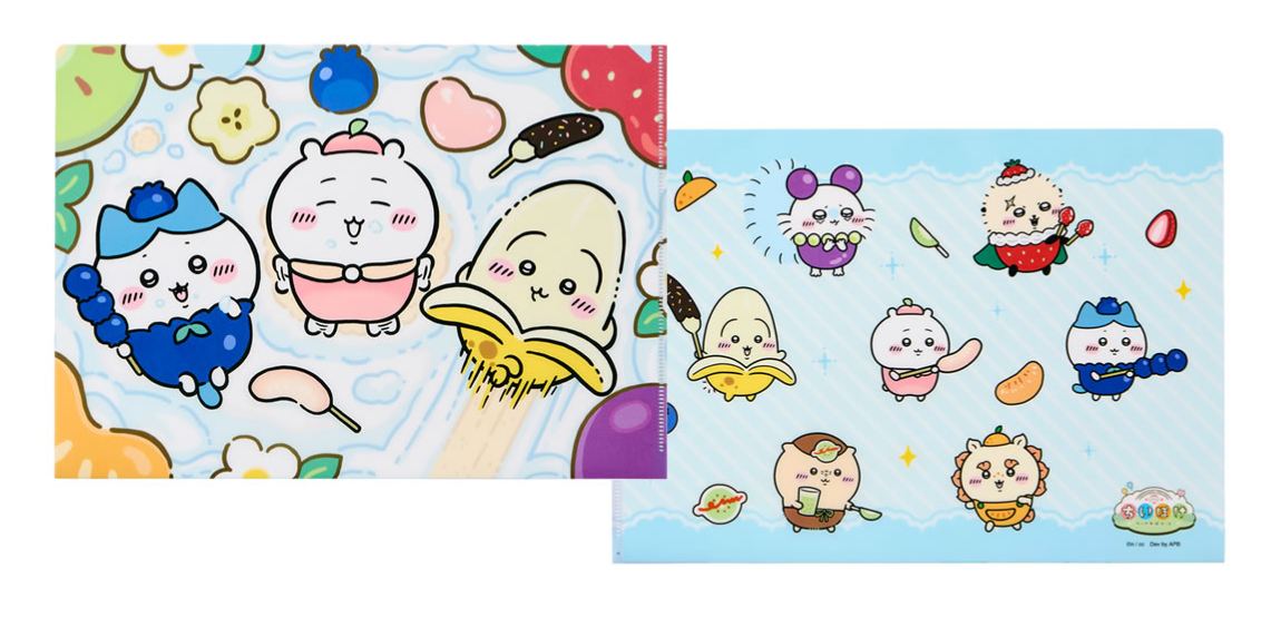 [Pre-order] "Chiikawa" Chiikawa Pocket Fruit A4 Clear File