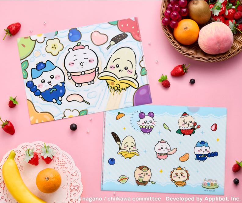 [Pre-order] "Chiikawa" Chiikawa Pocket Fruit A4 Clear File