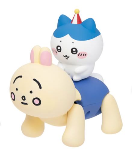 [Pre-order] "Chiikawa"  Chiikawa Land Pipopo Tokotoko Figure - Hachiware