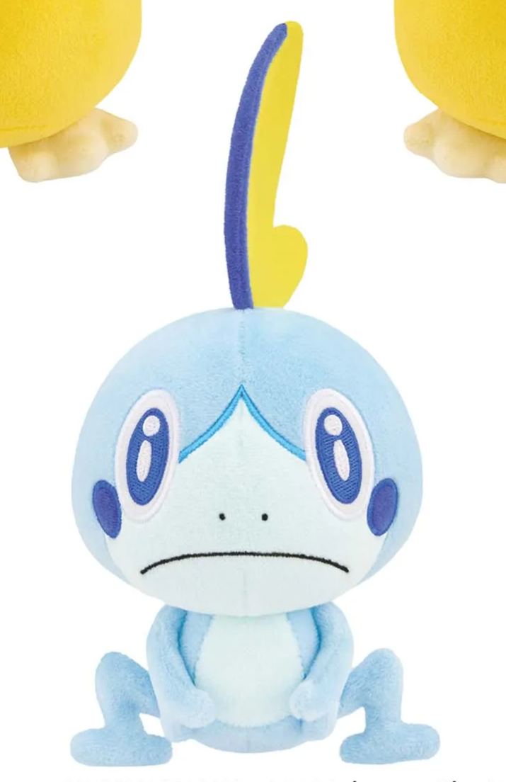 [Pre-order] Banpresto "Pokemon/Pokémon" Various Face Plush Toys ~Psyduck & Sobble~