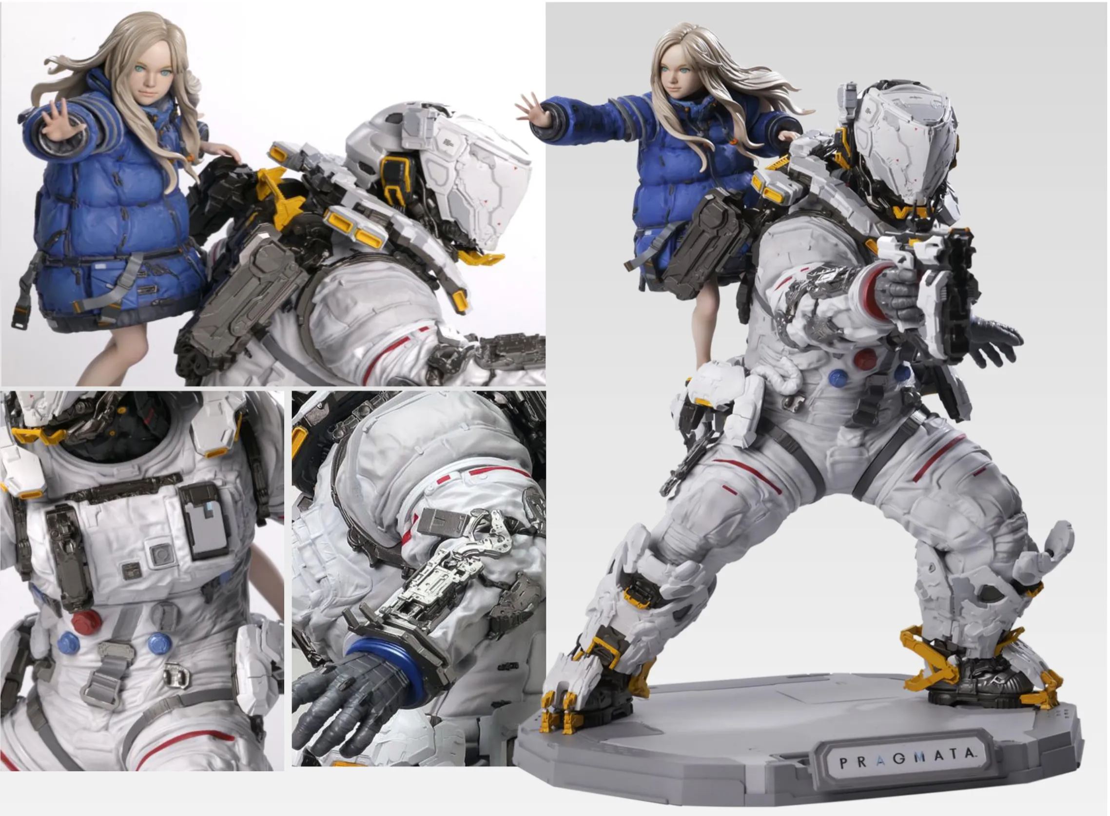Capcom Figure Builder Creators Model "Pragmata" Hugh & Diana