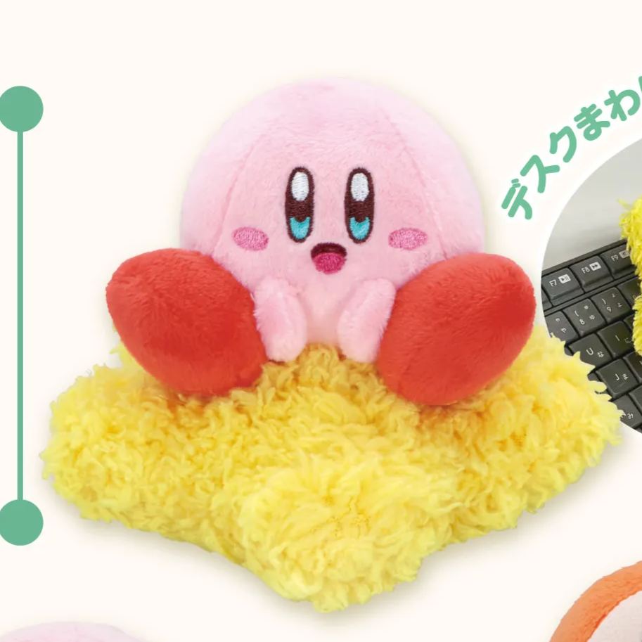 [Pre-order] Kirby★Diary osouji Plush Desk Cleaner