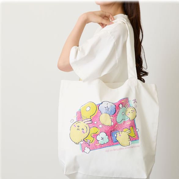 [Pre-order] "Chiikawa" Chiikawa Tote Bag - Popcorn