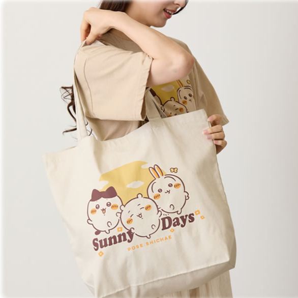 [Pre-order] "Chiikawa" Chiikawa Tote Bag - Sunny Days