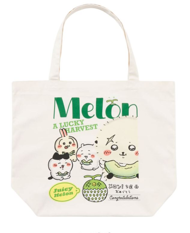 [Pre-order] "Chiikawa" Chiikawa Tote Bag - Melon