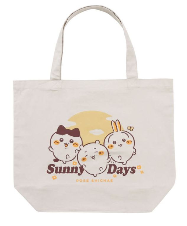 [Pre-order] "Chiikawa" Chiikawa Tote Bag - Sunny Days
