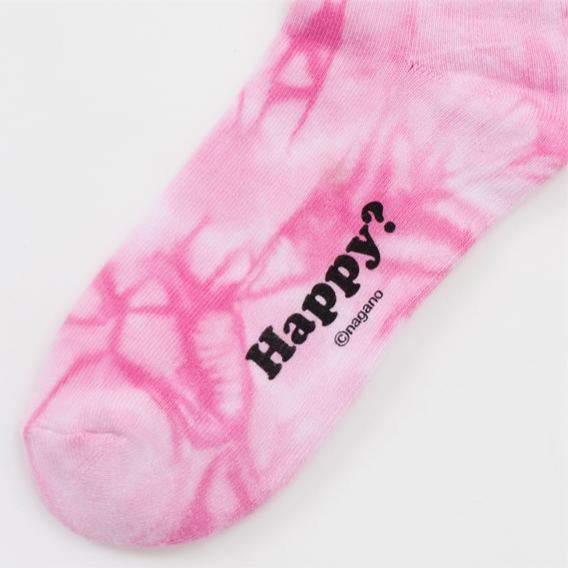 [Pre-order] "Chiikawa" Chiikawa tie dye Socks - Loop (Pink)