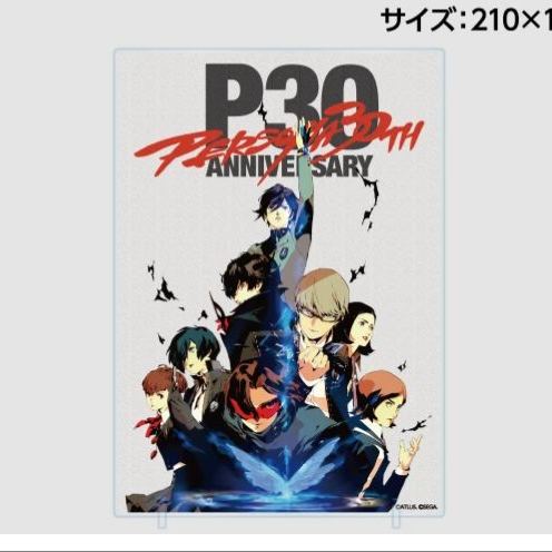 [Pre-order] "Persona Series" P30th x Character Pop Store - Foil stamped Acrylic Board