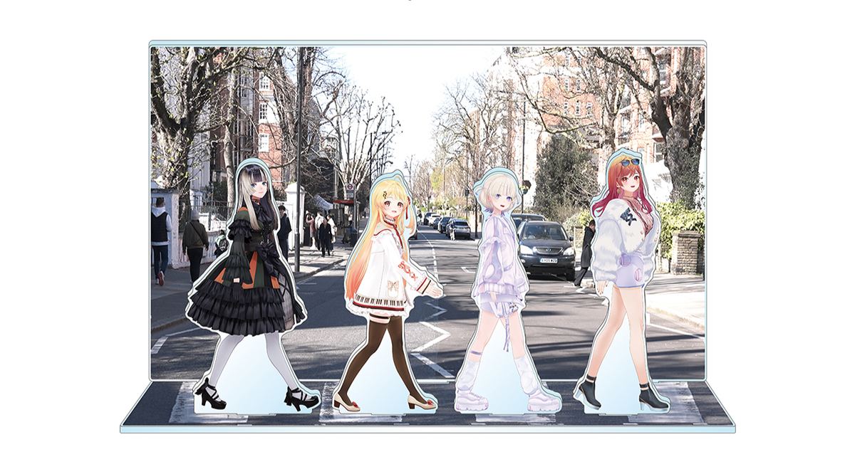 [Pre-order] hololive production ReGLOSS Vacation in London' POP UP SHOP & Fair - Acrylic Stand