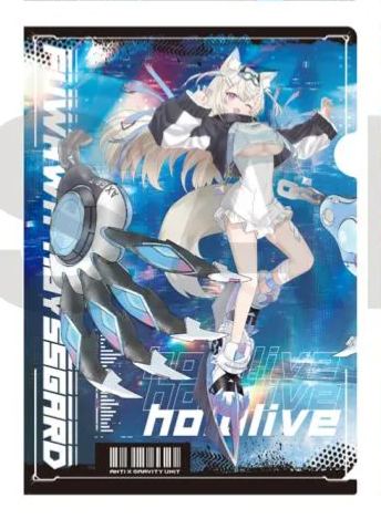 [In stock] [SHIBUYA TSUTAYA Limited] AXGRIT Hololive Production Clear File - Vol.1