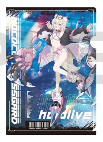 [In stock] [SHIBUYA TSUTAYA Limited] AXGRIT Hololive Production Clear File - Vol.1