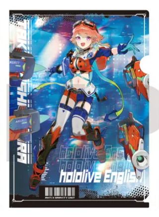 [In stock] [SHIBUYA TSUTAYA Limited] AXGRIT Hololive Production Clear File - Vol.5