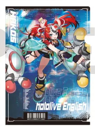[In stock] [SHIBUYA TSUTAYA Limited] AXGRIT Hololive Production Clear File - Vol.5