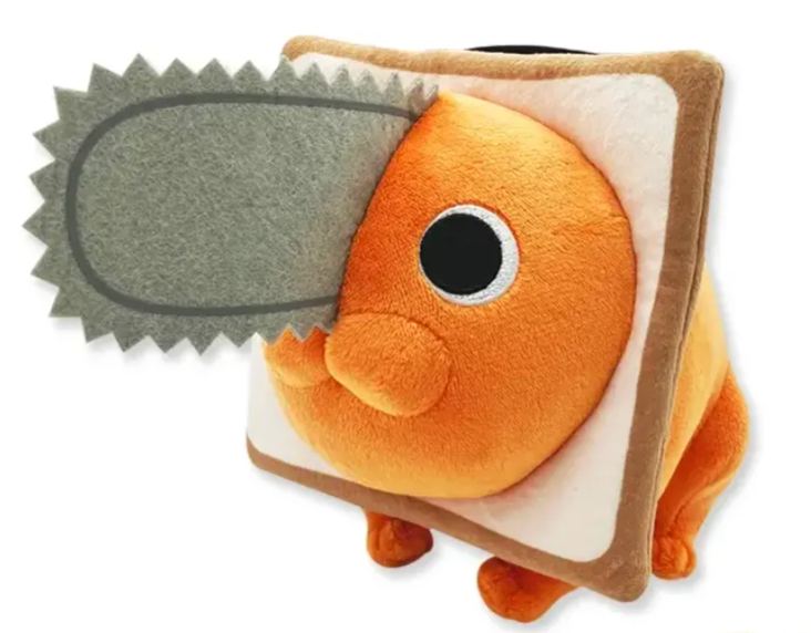 [In stock] "Chainsaw Man" Pochita Bread-Shaped Plush Toy