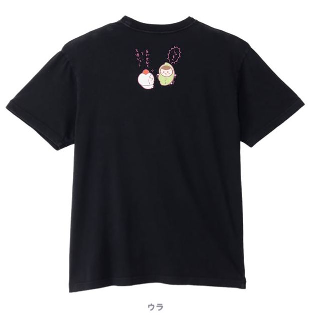 [Pre-order] Chiikawa T-shirt - Baphomet Gourmet - Black