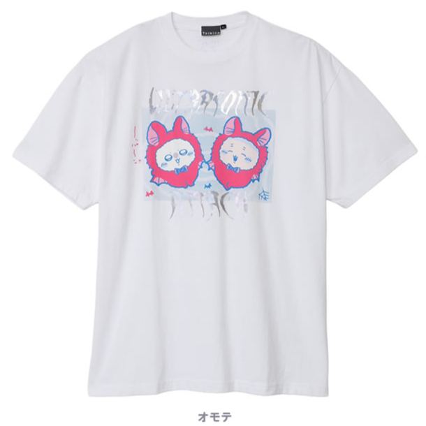 [Pre-order] Chiikawa T-shirt - Ultrasonic Attack - White