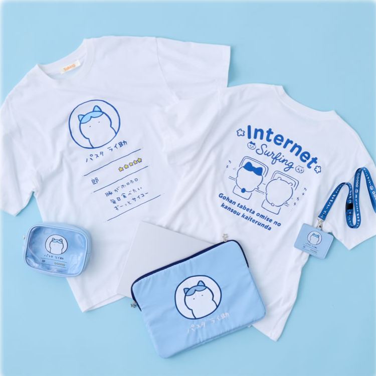[Pre-order] Chiikawa T-shirt - Online Character - Hachiware