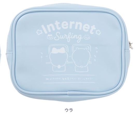 [Pre-order] Chiikawa Clear Pouch - Online Character - Hachiware