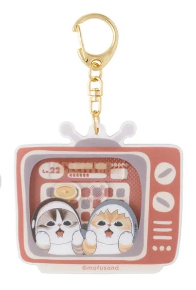 [Pre-order] mofusand Lazy time at home! - Shaker Keychain