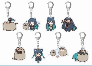 [Pre-order] Ado  x Pusheen Collab - Trading Acrylic Keychain