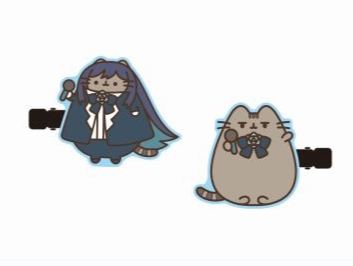 [Pre-order] Ado  x Pusheen Collab - Hair Clips