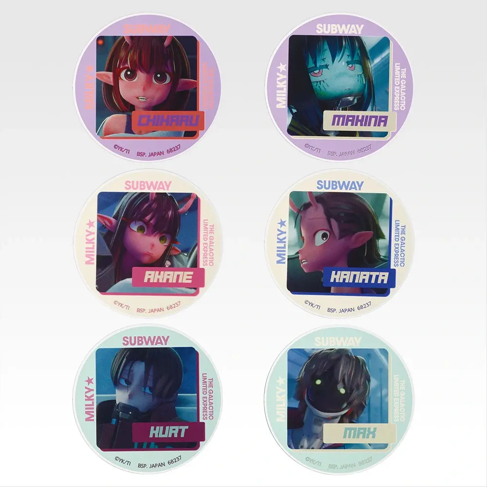 [Pre-order] BANDAI Ichiban Kuji Chokotto Galaxy Express Milky☆Subway