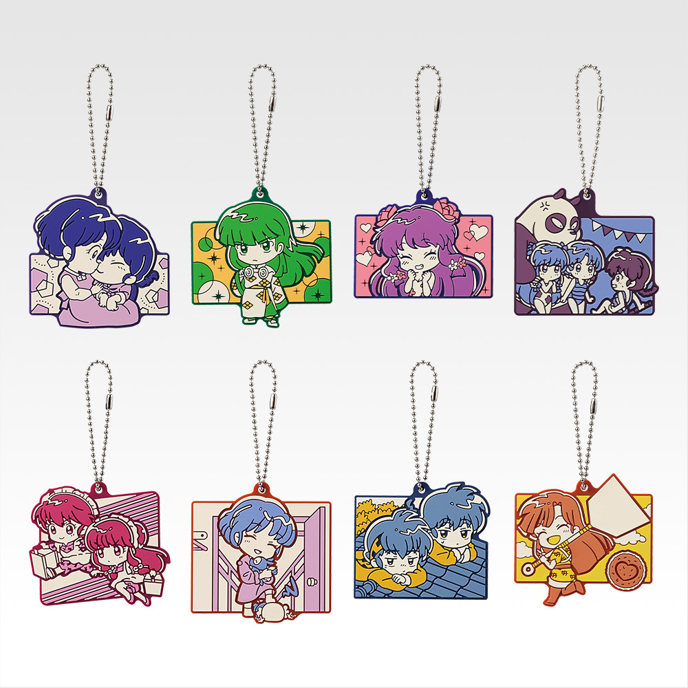 [Pre-order] BANDAI Ichiban Kuji TV Anime "Ranma 1/2" 2nd Edition - Prize I - Memorial Rubber Charm F (Random 1pc)