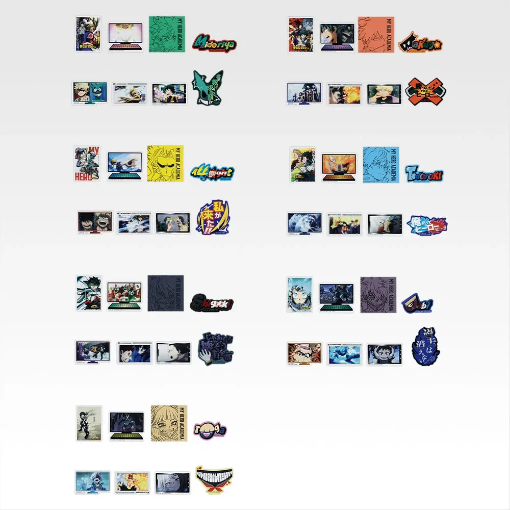 [In stock] BANDAI Ichiban Kuji My Hero Academia -Further Beyond- Sticker Set (Random)