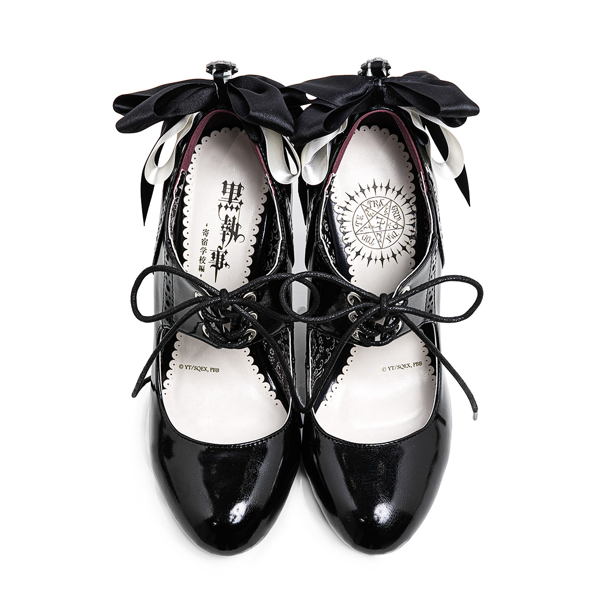 [Pre-order] "Black Butler: Boarding School Arc" x MAYLA - Iconic Shoe Object Pumps / Heels - Sebastian Michaelis