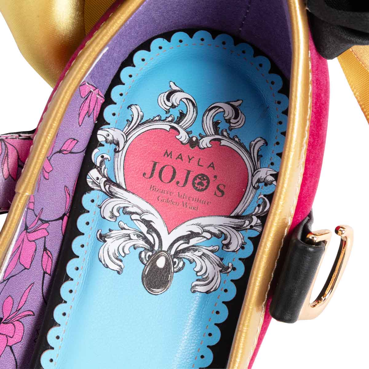 [Pre-order] "JOJO'S BIZARRE ADVENTURE GOLDEN WIND" x MAYLA Iconic Pumps ～ ON ver. ～ - Giorno Giovanna