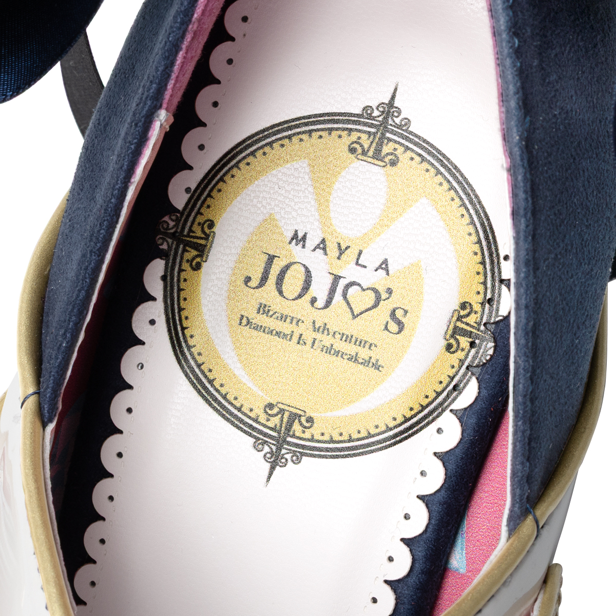 [Pre-order] "JOJO'S BIZARRE ADVENTURE Diamond is Unbreakable" x MAYLA Iconic Shoe Object Pumps (Off Version) - Josuke Higashikata