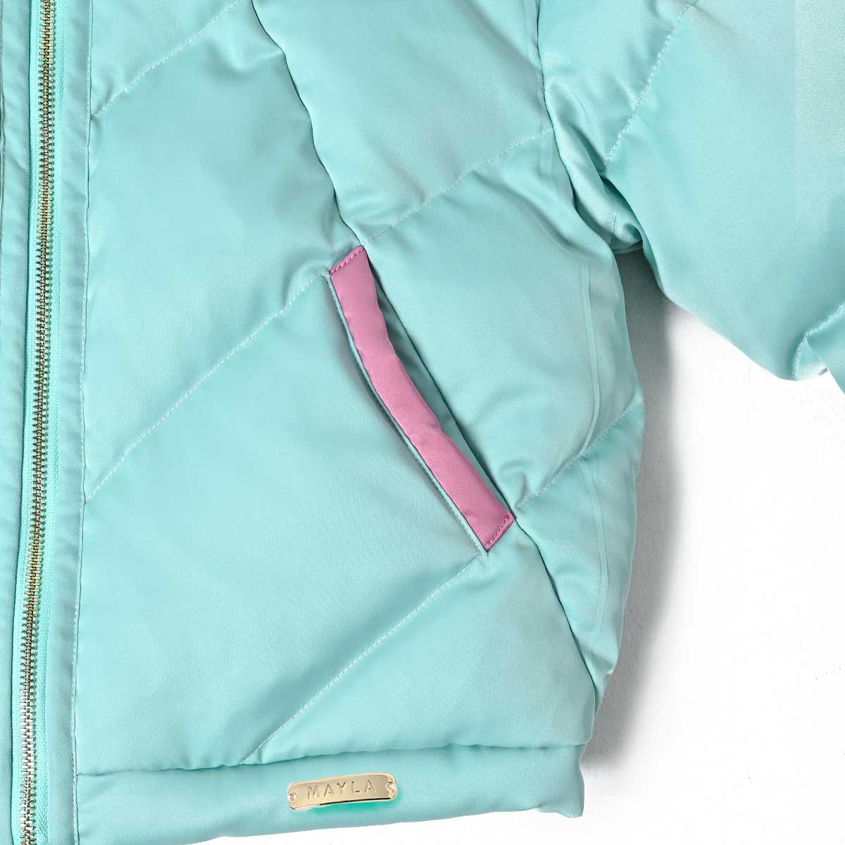 [Pre-order] "Hatsune Miku" x MAYLA Iconic Down Jacket - Saxe Blue