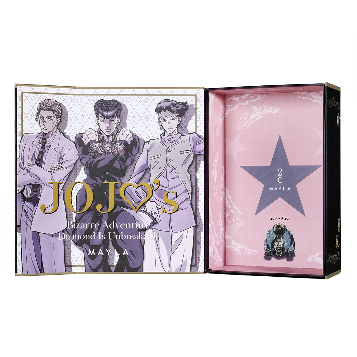 [Pre-order] "JOJO'S BIZARRE ADVENTURE Diamond is Unbreakable" x MAYLA Iconic Shoe Object Pumps (Off Version) - Josuke Higashikata