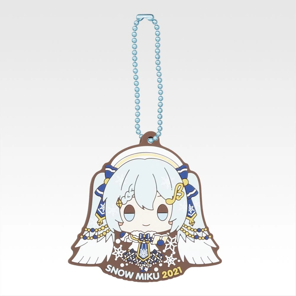 [Pre-order] BANDAI Ichiban Kuji SNOW MIKU ～SNOW MIKU ALL STARS～ R Prize - Snow Miku All Stars Rubber Charm