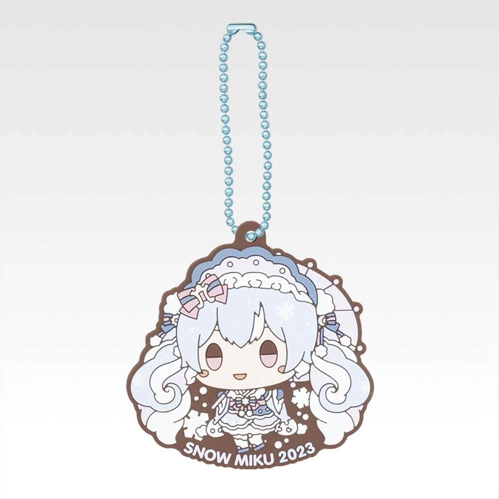 [Pre-order] BANDAI Ichiban Kuji SNOW MIKU ～SNOW MIKU ALL STARS～ R Prize - Snow Miku All Stars Rubber Charm