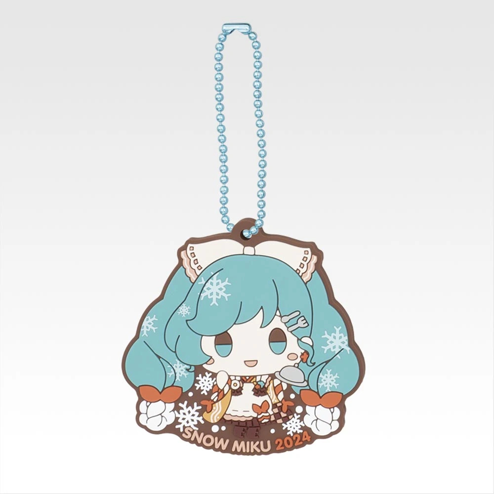[Pre-order] BANDAI Ichiban Kuji SNOW MIKU ～SNOW MIKU ALL STARS～ R Prize - Snow Miku All Stars Rubber Charm