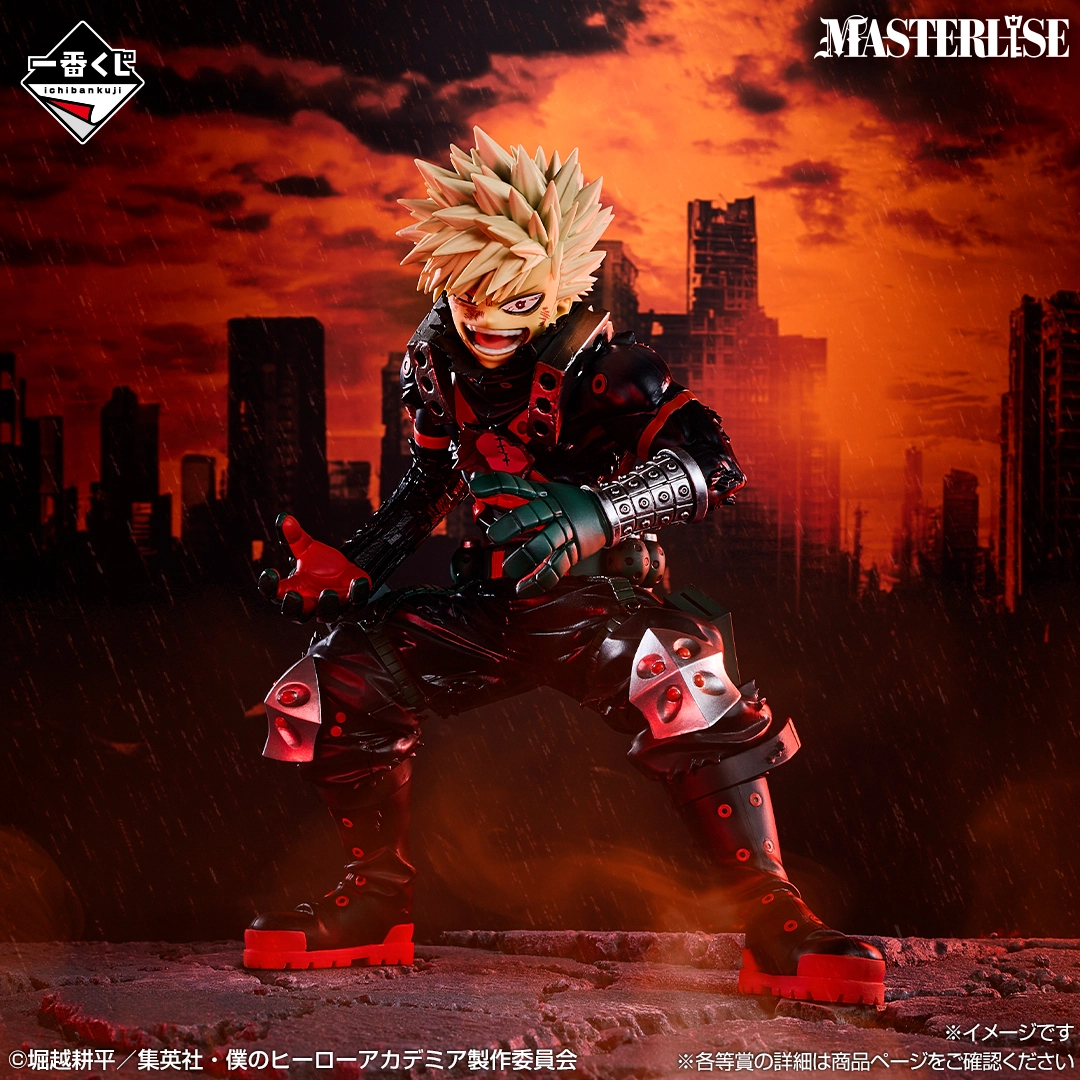 [In stock] BANDAI Ichiban Kuji My Hero Academia -Further Beyond- Prize B - Katsuki Bakugo MASTERLISE