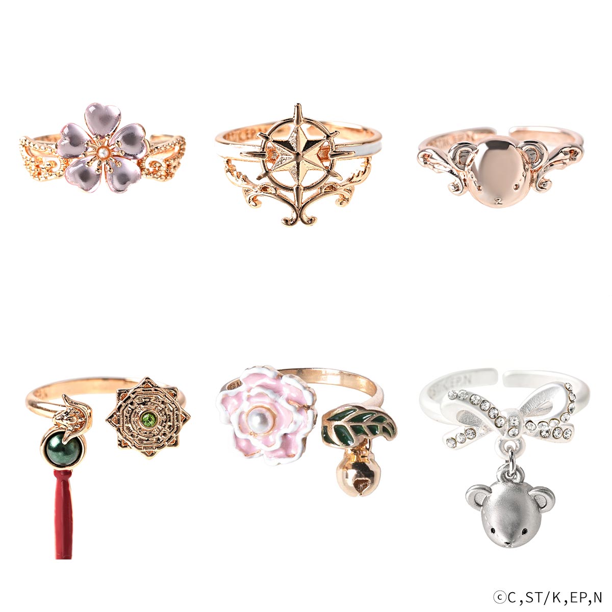 [Pre-order] "Cardcaptor Sakura" x MAYLA Iconic Story Ring - Sakura and Syaoran