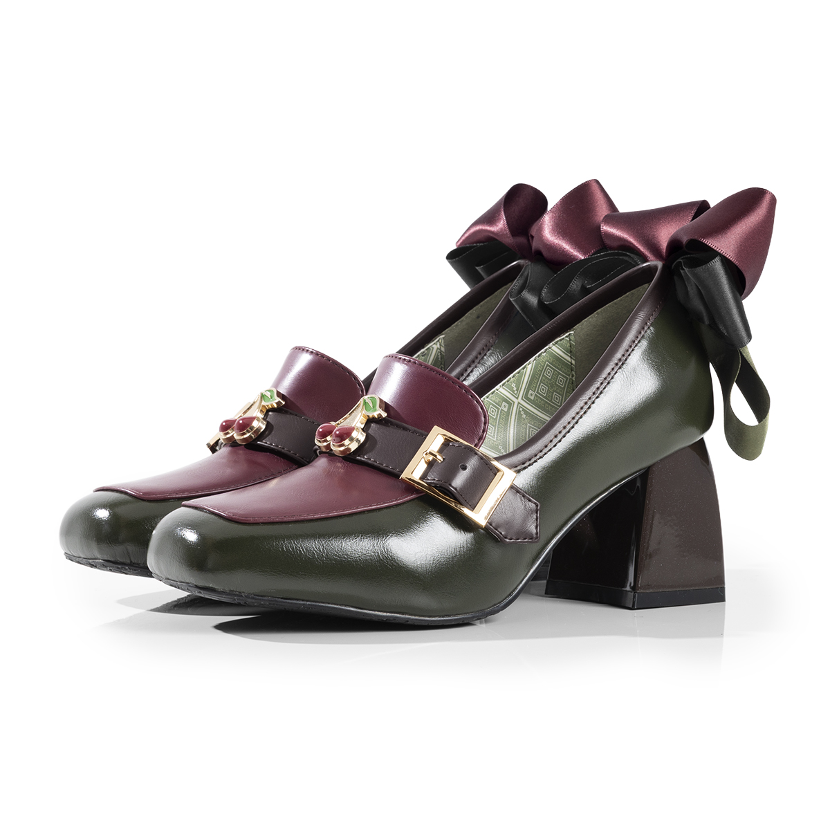 [Pre-order] "JOJO'S BIZARRE ADVENTURE Stardust Crusaders" x MAYLA Iconic Pumps/ Heels - Noriaki Kakyoin