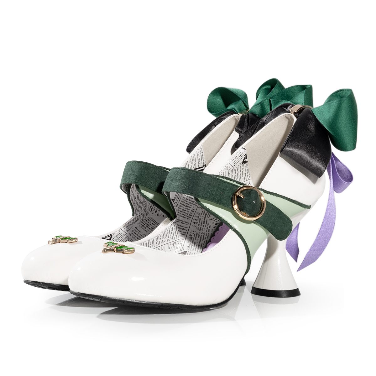 [Pre-order] "JOJO'S BIZARRE ADVENTURE Diamond is Unbreakable" x MAYLA Iconic Shoe Object Pumps (On Version) - Rohan Kishibe