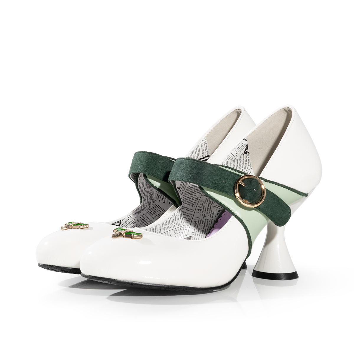 [Pre-order] "JOJO'S BIZARRE ADVENTURE Diamond is Unbreakable" x MAYLA Iconic Shoe Object Pumps (Off Version) - Rohan Kishibe