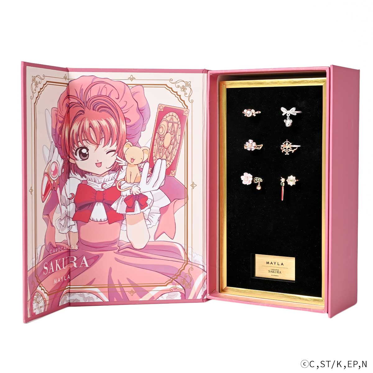 [Pre-order] "Cardcaptor Sakura" x MAYLA Iconic Story Ring - Sakura and Syaoran