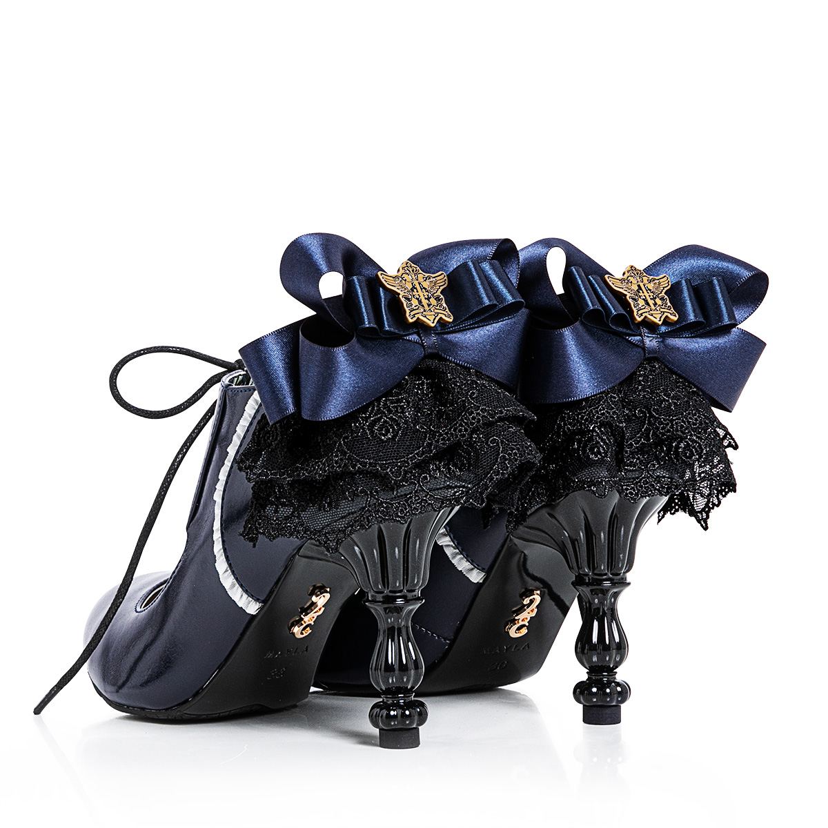 [Pre-order] "Black Butler: Boarding School Arc" x MAYLA - Iconic Shoe Object Pumps / Heels - Ciel Phantomhive