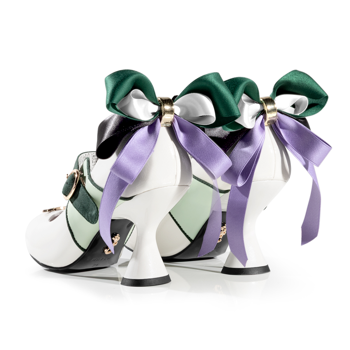 [Pre-order] "JOJO'S BIZARRE ADVENTURE Diamond is Unbreakable" x MAYLA Iconic Shoe Object Pumps (On Version) - Rohan Kishibe