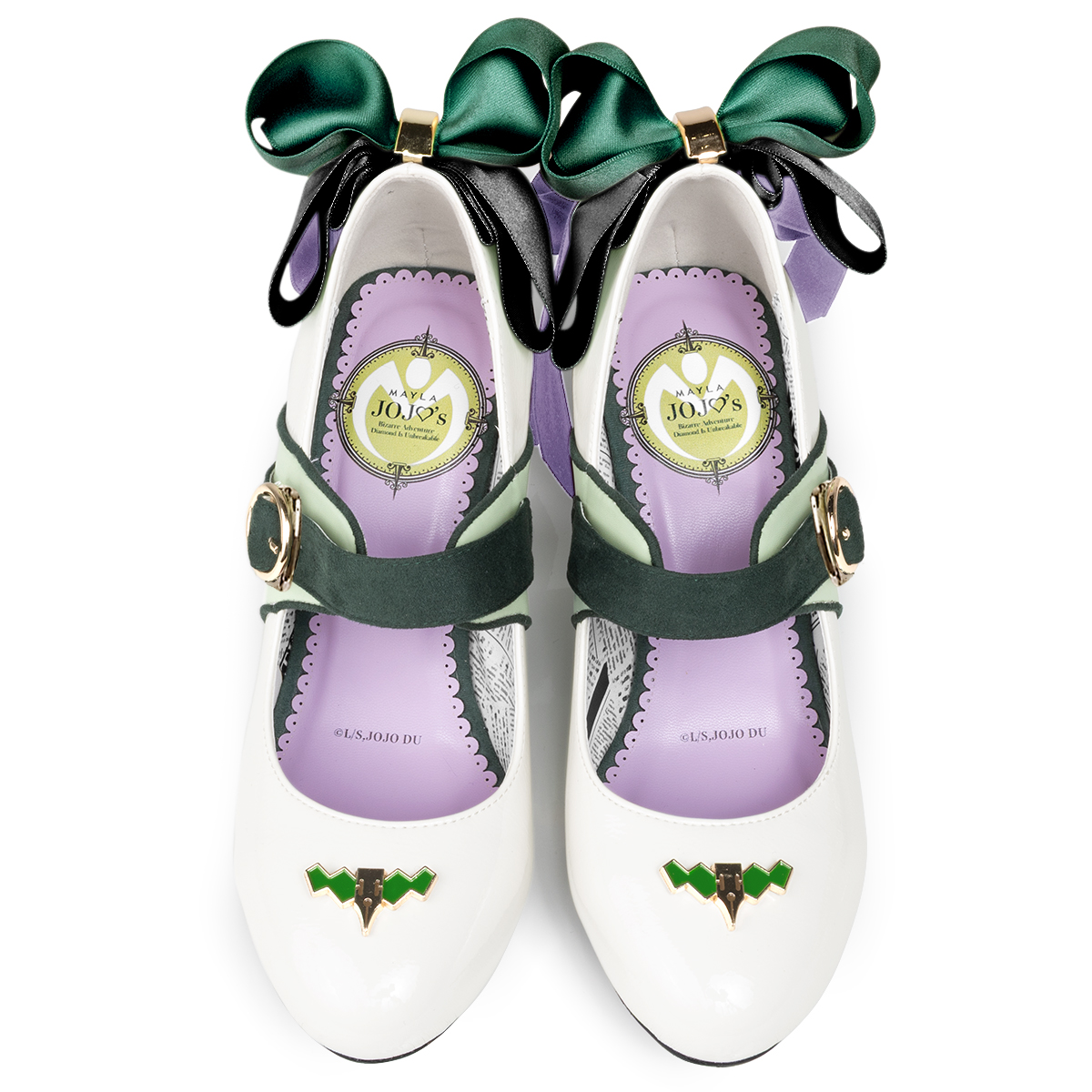 [Pre-order] "JOJO'S BIZARRE ADVENTURE Diamond is Unbreakable" x MAYLA Iconic Shoe Object Pumps (On Version) - Rohan Kishibe