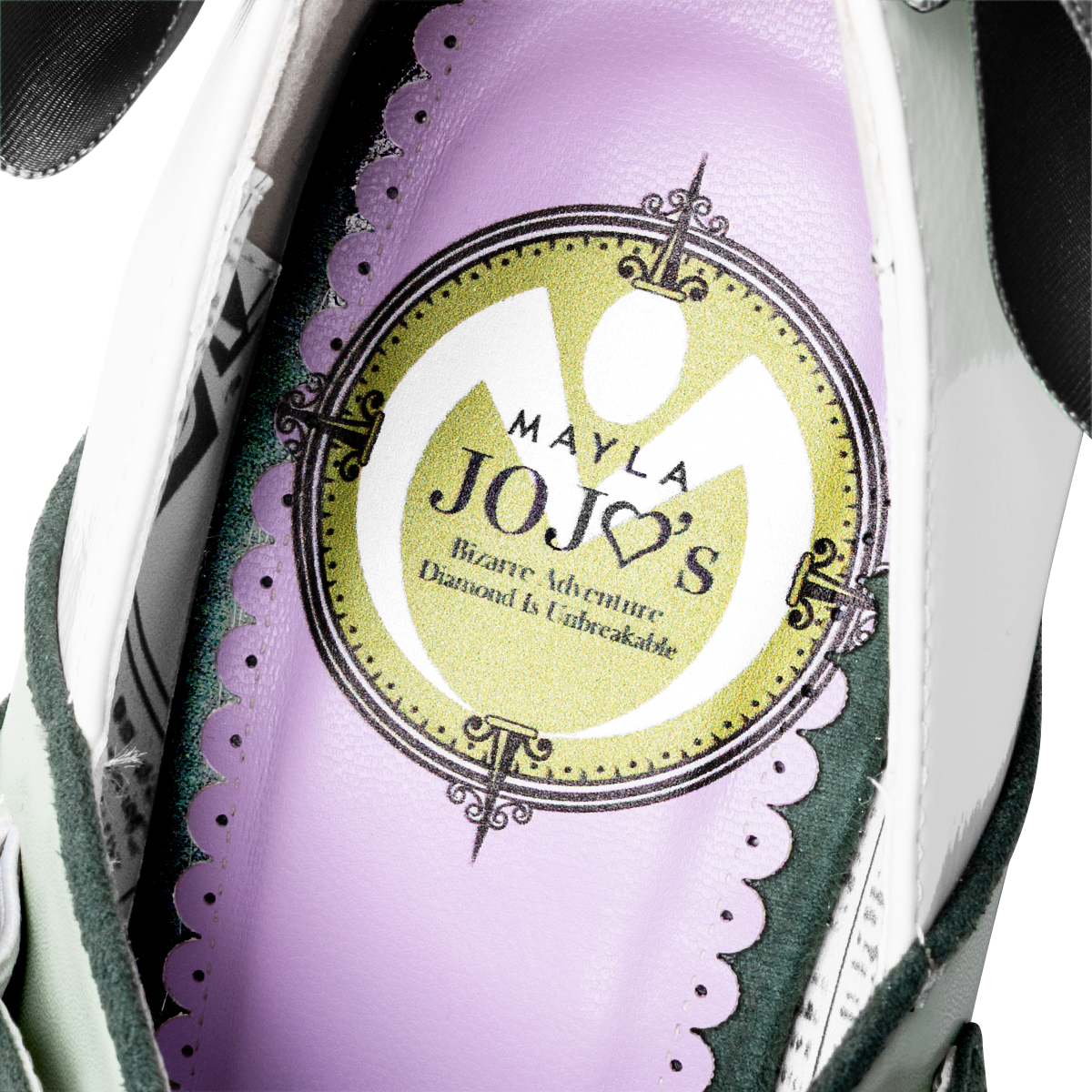 [Pre-order] "JOJO'S BIZARRE ADVENTURE Diamond is Unbreakable" x MAYLA Iconic Shoe Object Pumps (Off Version) - Rohan Kishibe