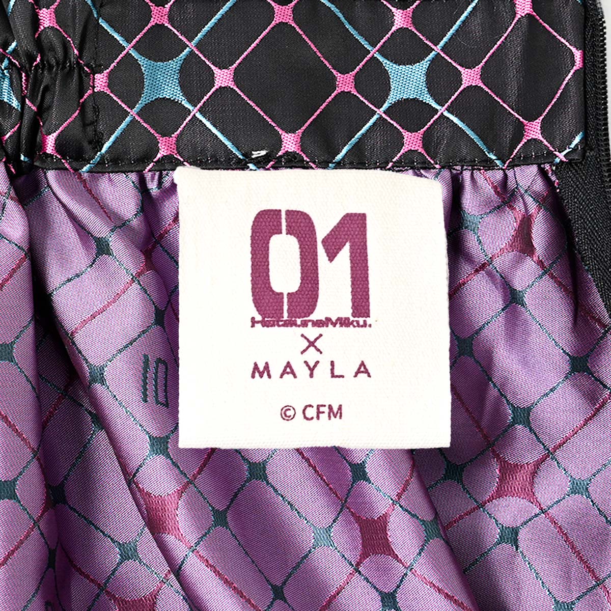 [Pre-order] "Hatsune Miku" x MAYLA Iconic Skirt - Black