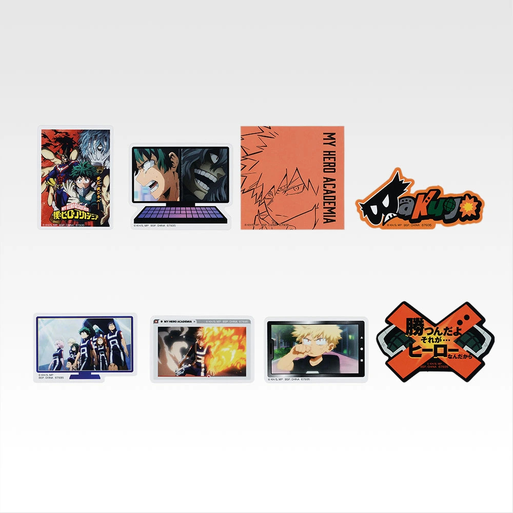 [In stock] BANDAI Ichiban Kuji My Hero Academia -Further Beyond- Sticker Set (Random)